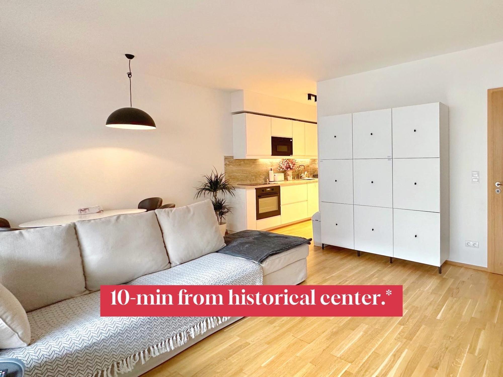 Apartment With Free Parking In Prag Eksteriør billede
